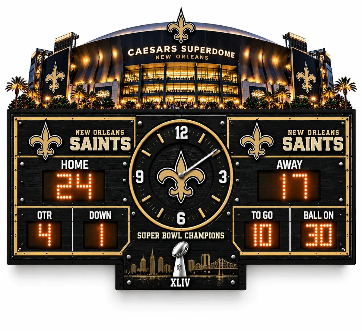 NFL Scoreboard Lamp