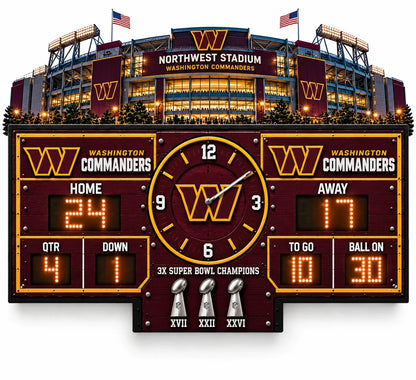 NFL Scoreboard Lamp