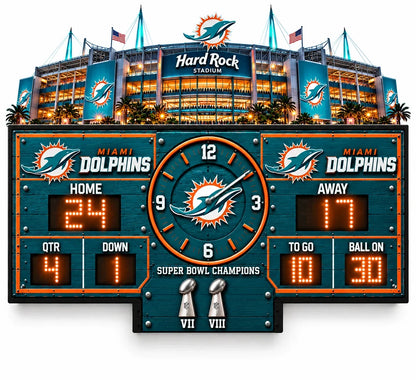 NFL Scoreboard Lamp