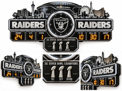 NFL Scoreboard Lamp