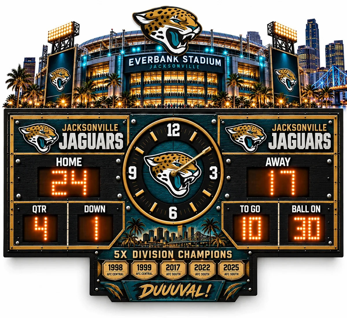 NFL Scoreboard Lamp