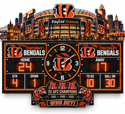 NFL Scoreboard Lamp