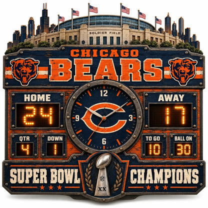 NFL Scoreboard Lamp