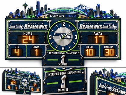 NFL Scoreboard Lamp