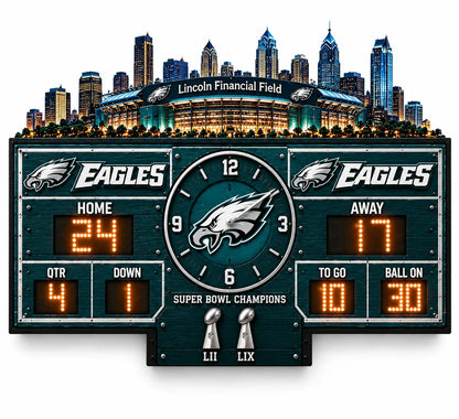 NFL Scoreboard Lamp