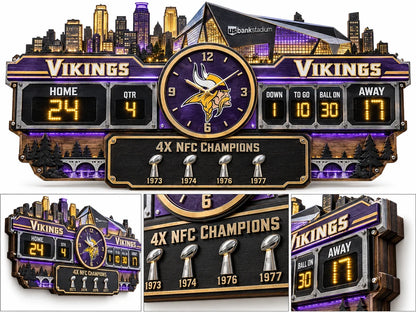 NFL Scoreboard Lamp
